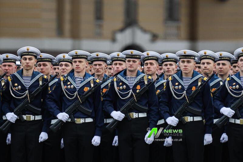 Rehearsal for the 81st Victory Day Parade in St. Petersburg, Russia - 05 May 2026