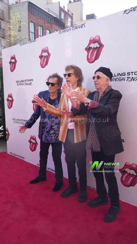 Rolling Stones album launch in Brooklyn