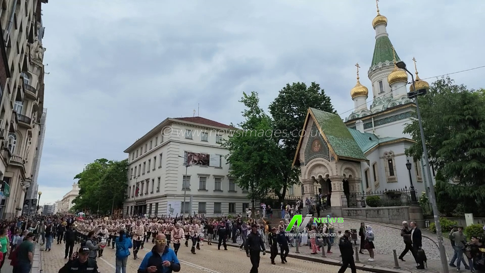Bulgaria: Day of Holy Brothers Cyril and Methodius in Sofia, Bulgaria