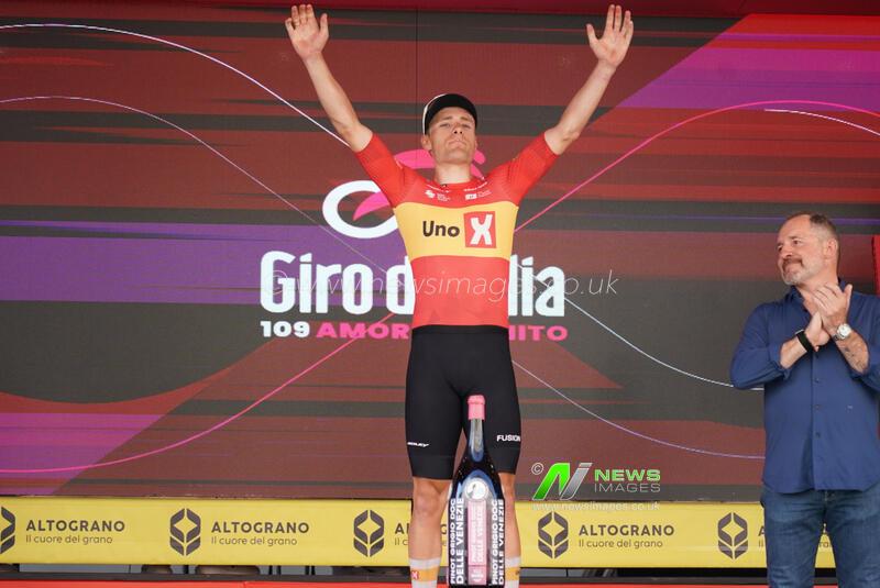 During Stage 15 of the 2026 Giro d’Italia from Voghera to Milan, Italy, on May 24, 2026.