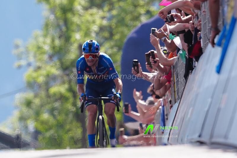 Italia: Italy’s Giulio Ciccone of Lidl-trek During Stage 19 of the Giro D’italia From Feltre to...