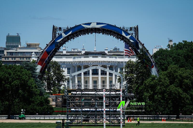 DC: Preparations Ahead of UFC Match and Continue at White House