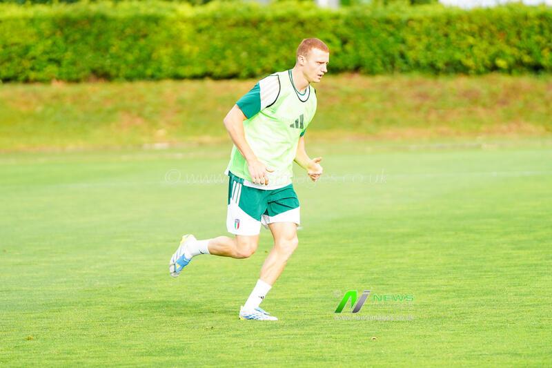 Italia: Pietro Comuzzo (fiorentina) During the Italia Team Training at Federal Technical Center...