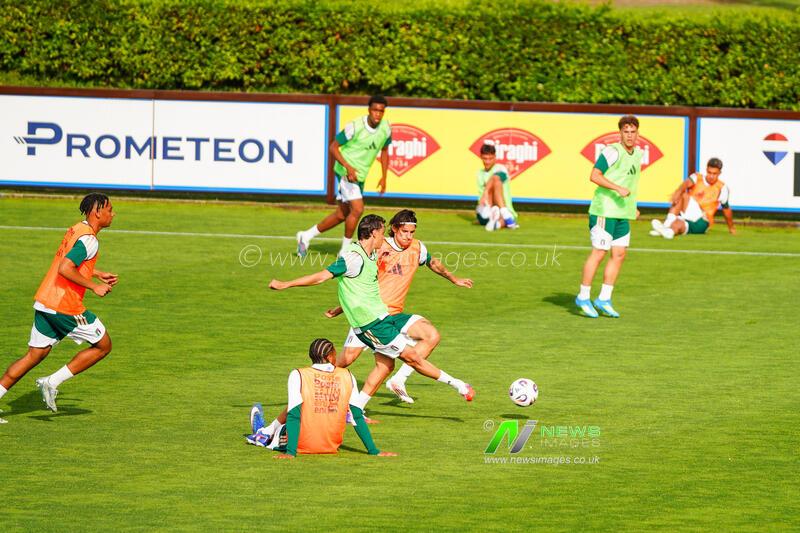 Italia: Niccolò Pisilli (roma) During the Italia Team Training at Federal Technical Center of...