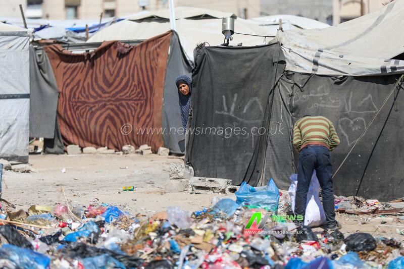 Displaced Families Endure Harsh Conditions in Bureij Refugee Camp