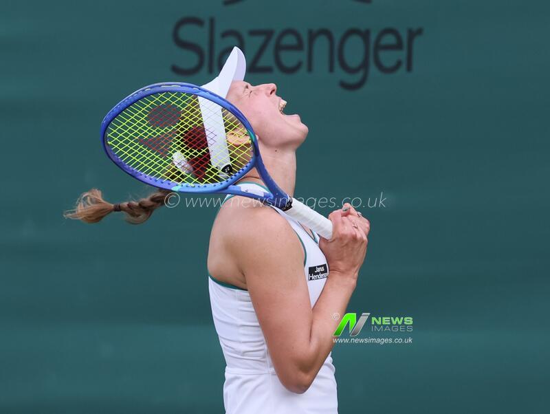 United Kingdom: BRITAIN TENNIS WIMBLEDON WOMEN R1 MERTENS VS SIEGEMUND