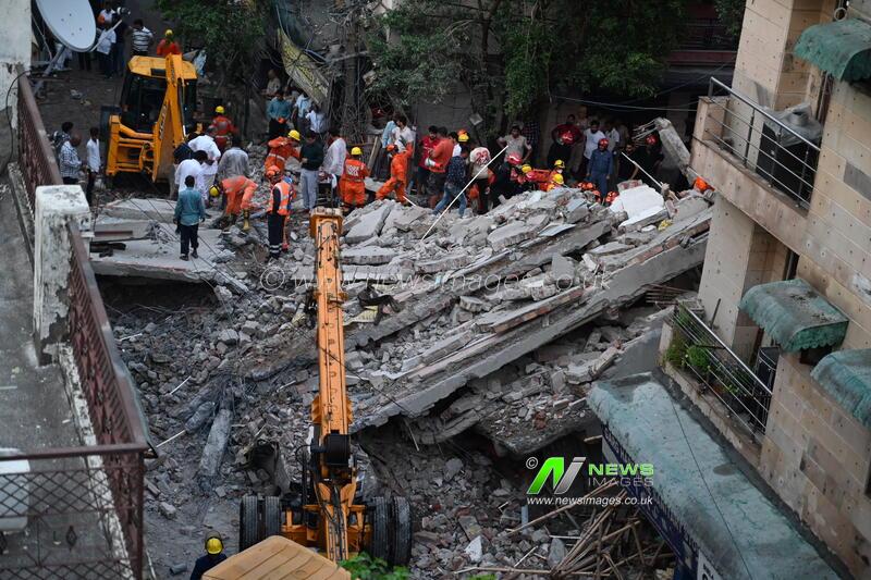 India: Man Killed As Under-Construction Building Collapses In Delhi's Rohini Sector 16