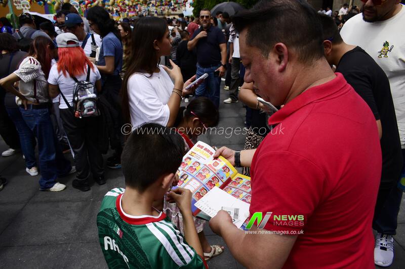 Mexico: Football Fans Gather For Massive Sticker Swap To Break World Record