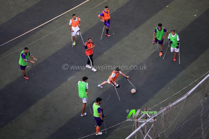 Gaza Amputee Football Team Continues Training Amid Ruins During World Cup