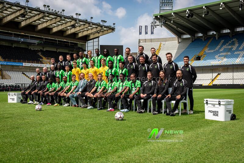 Belgium: SOCCER JPL CERCLE BRUGGE PHOTOSHOOT