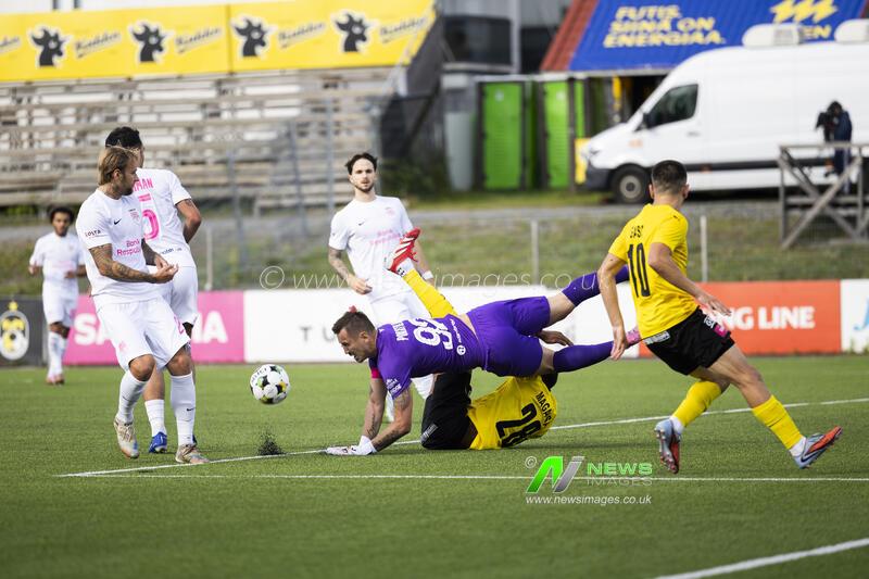 UEFA Champions League second qualifying round match KuPS v. Sabah FC Masazir