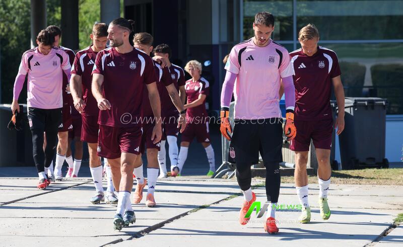 Belgium: SOCCER EL QUALIF RSC ANDERLECHT PREPARATIONS