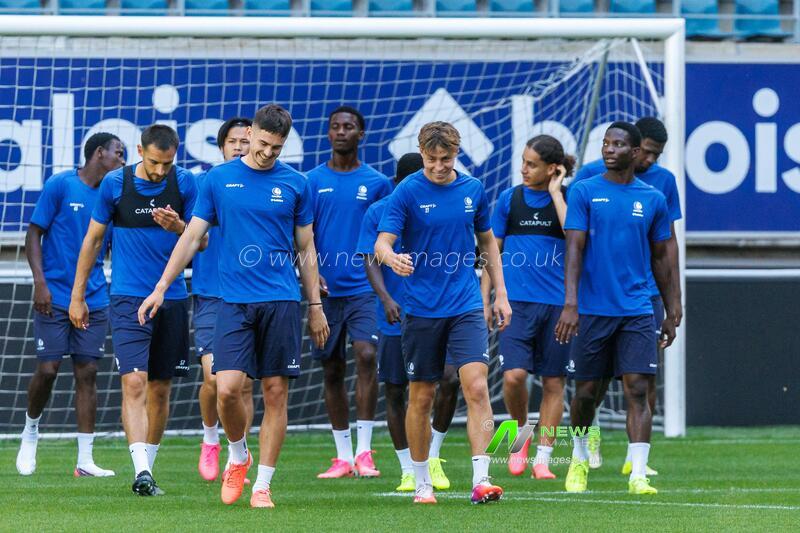 Belgium: SOCCER CL QUALIF KAA GENT PREPARATIONS