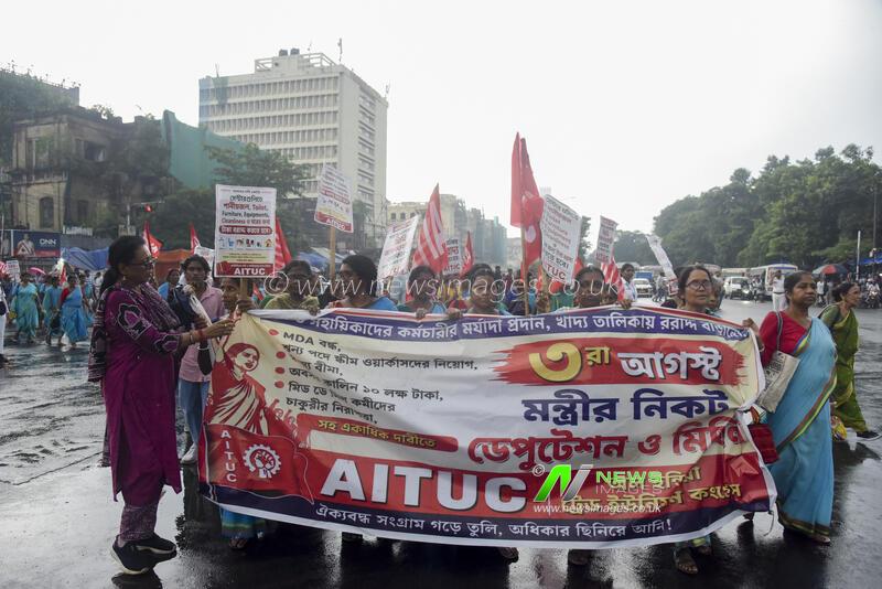 Health Workers Protest Kolkata
