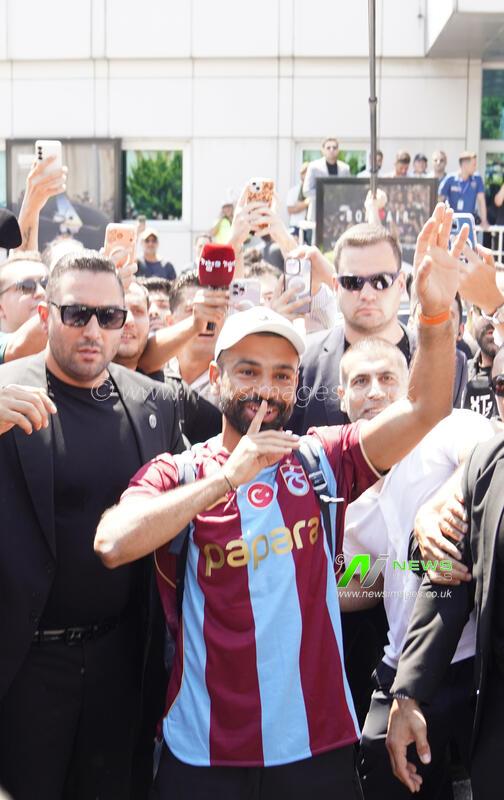 Mohamed Salah Arrives In Istanbul To Join Trabzonspor