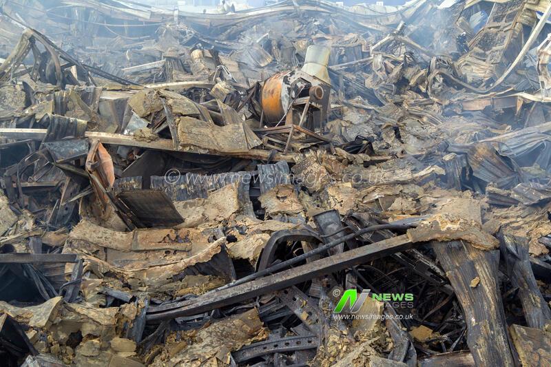 Logistics centre of home improvement company destroyed by Russian attack on Kyiv