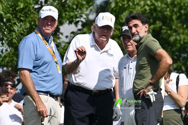 NJ: President Trump At 2026 LIV Golf New York  - Round Four