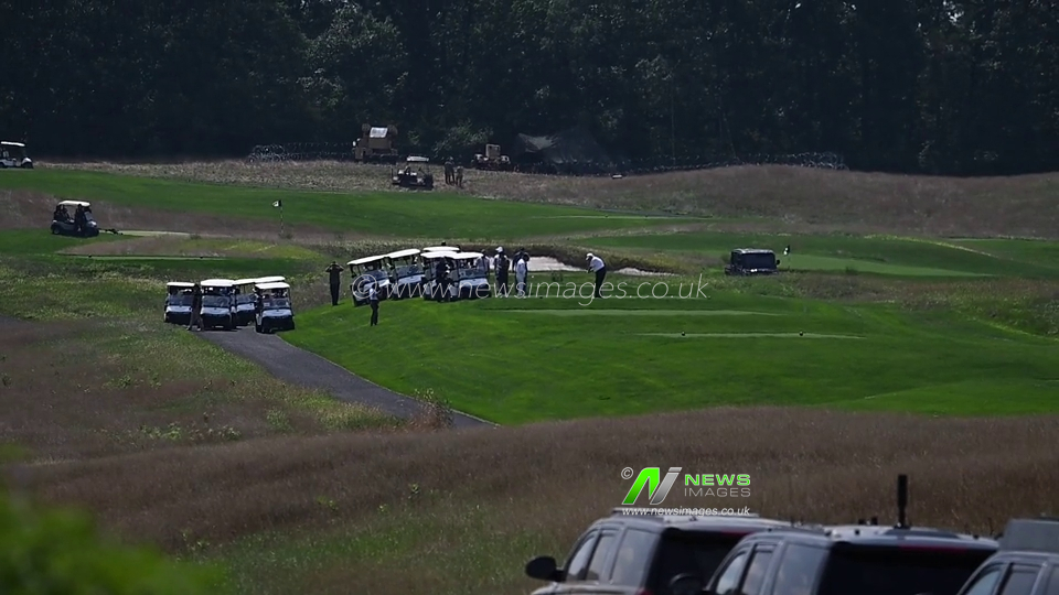 NJ: President Trump At 2026 LIV Golf New York  - Round Four