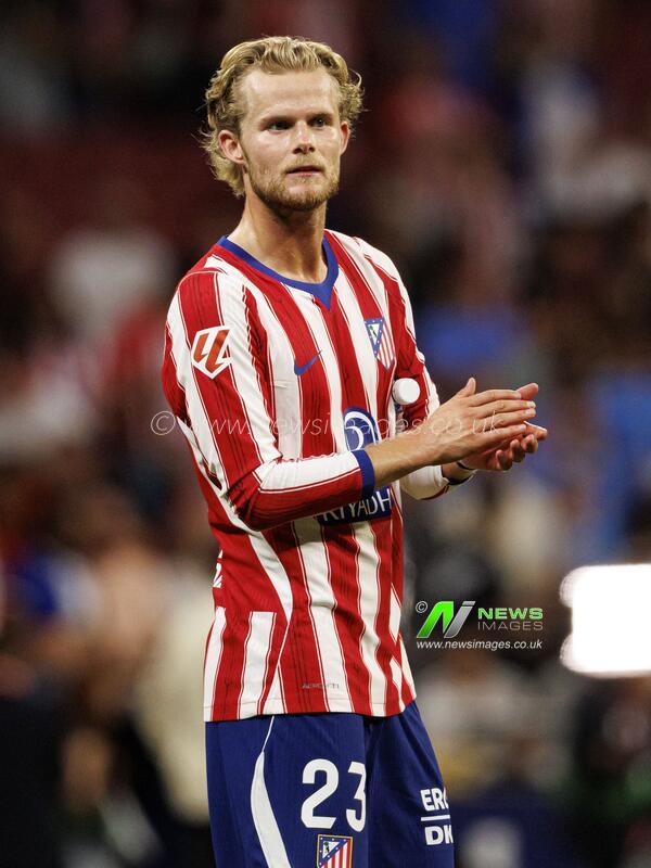 LaLiga EA SPORTS 26/27 game between teams of Atletico de Madrid and Malaga CF in Madrid, Spain - 19 Aug 2026