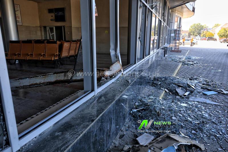 Russian drone hits railway station building in Odesa region