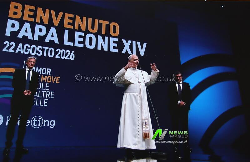 Italy: Pope Leo XIV visits Meeting of Comunione e Liberazione in Rimini