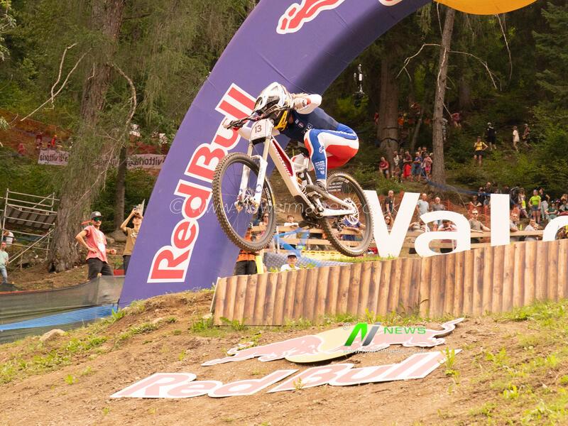 Val di sole uci mountain bike world championships - dhi race at val di sole downhill, on august 28, 2026.