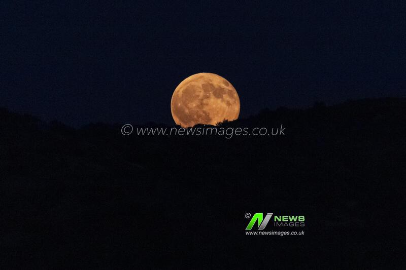 Harvest moon rises in Cyprus