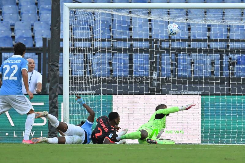 Soccer, Serie A match , Lazio v Milan