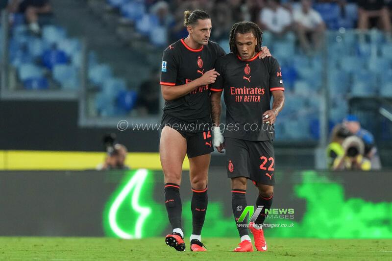 Italy: SS Lazio v AC Milan, Serie A, Football