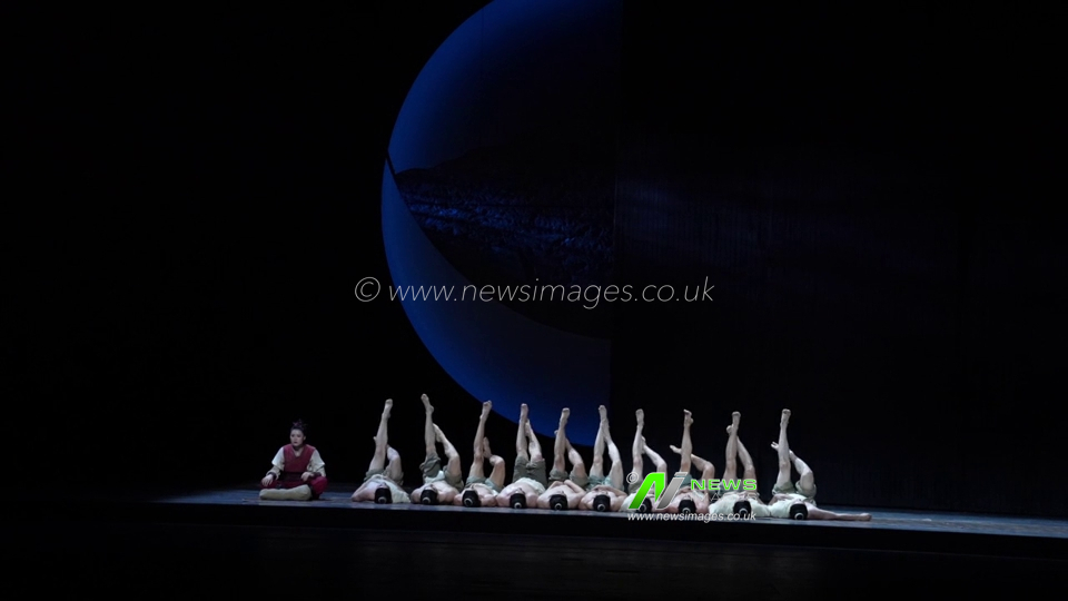 Dress rehearsal for dance drama Mulan