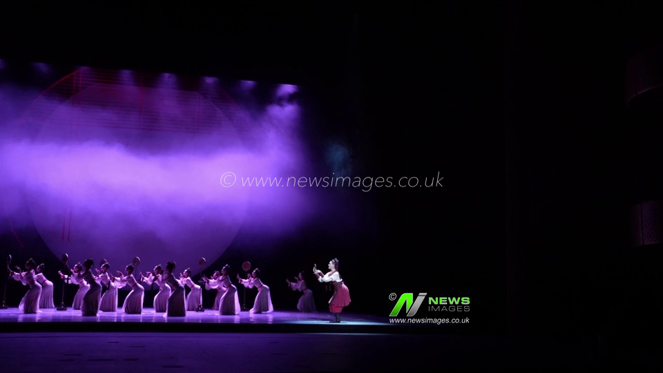 Dress rehearsal for dance drama Mulan