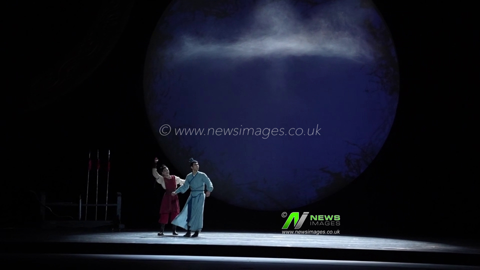 Dress rehearsal for dance drama Mulan
