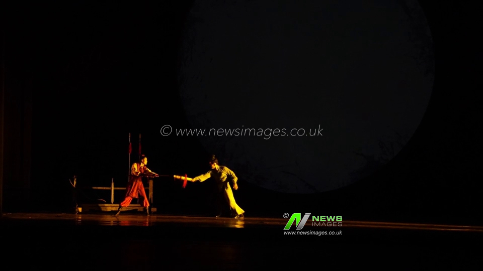 Dress rehearsal for dance drama Mulan