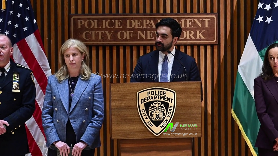 NY: Mayor Mamdani and NYPD Commissioner Tisch Hold Security Briefing ahead of United Nations General Assembly.