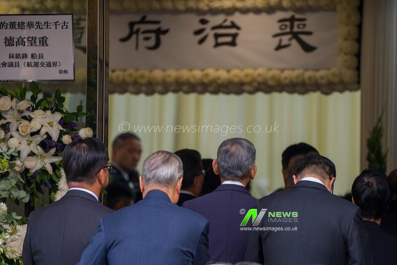 Funeral for Tung Chee-hwa in Hong Kong