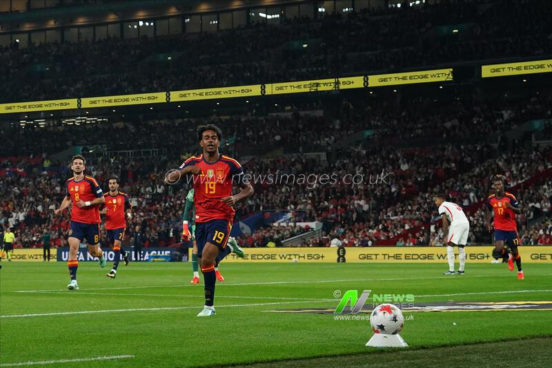 UK: England v Spain. UEFA Nations League. Matchday 1.