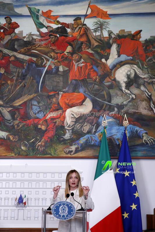 Giorgia Meloni meets Nikos Christodoulidis