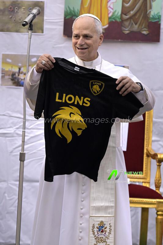  Pope Leo XIV visits the Ascension of the Lord Parish