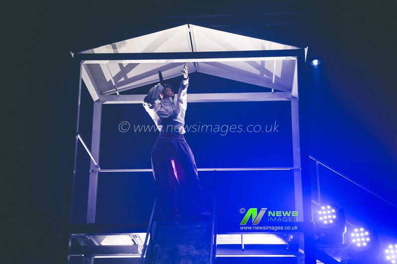 Swiss rapper Ele A in concert