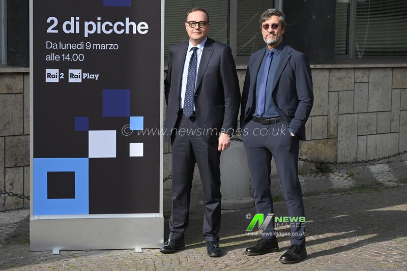 Photocall of the program 2 di picche broadcast