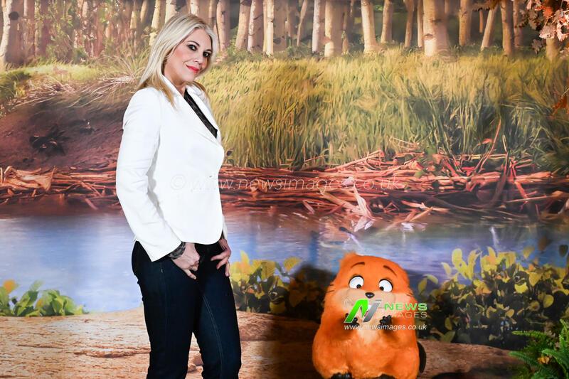 Green carpet of the animated film Jumpers Un salto tra gli animali