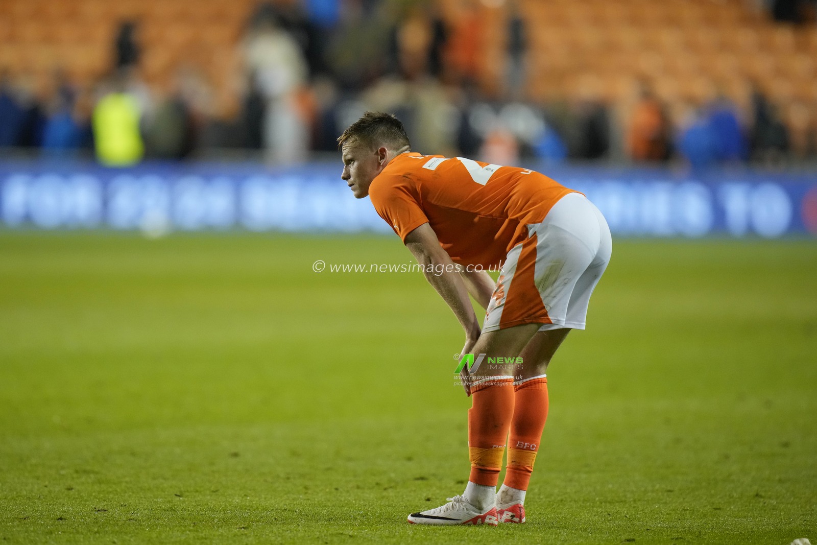 Andy Lyons #24 of Blackpool after the Sky Bet League 1 match Blackpool vs Port Vale at Bloomfield Road, Blackpool, United Kingdom, 15th August 2023

(Photo by Steve Flynn/News Images)