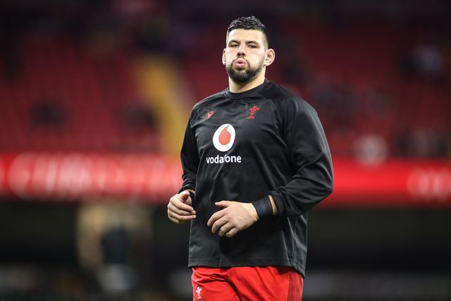 Rhys Davies of Wales warms-up ahead of the Quilter Nations Series 2025 match Wales vs South Africa at Principality Stadium, Cardiff, United Kingdom, 29th November 2025

(Photo by Andrew Lewis/News Images)

*** GER AUT SUI OUT ***