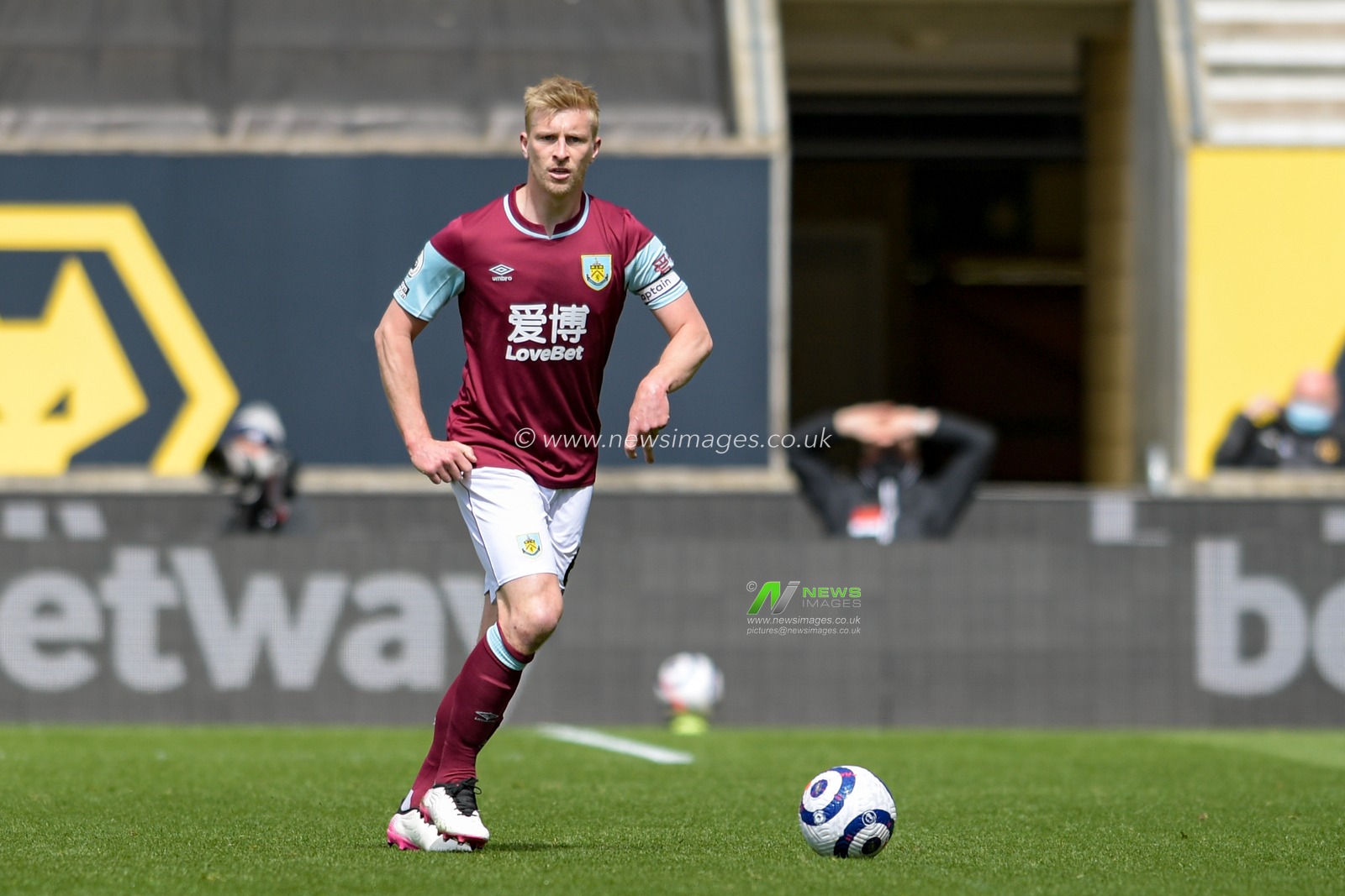 Ben Mee #6 of Burnley in action during the game