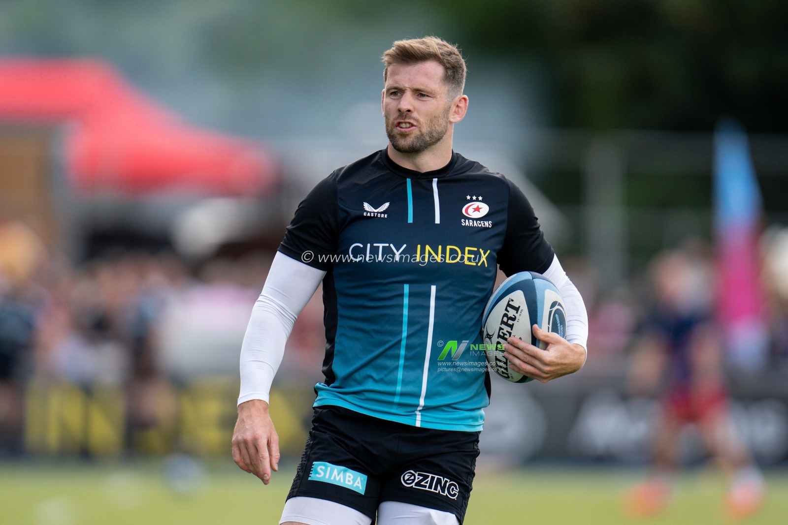 Elliot Daly #13 of Saracens
