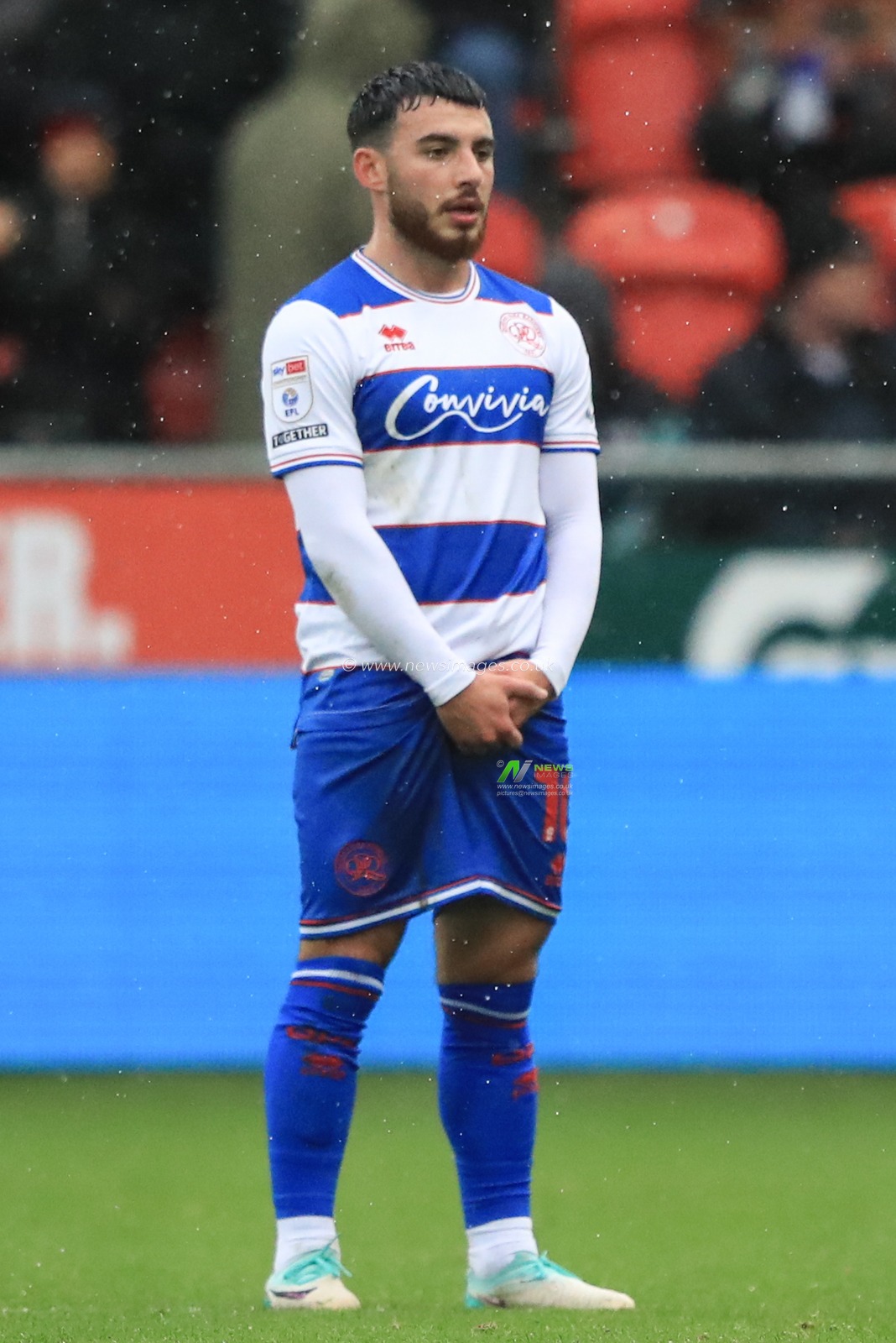 Ilias Chair #10 of Queens Park Rangers during the Sky Bet Championship match Rotherham United vs Queens Park Rangers at New York Stadium, Rotherham, United Kingdom, 4th November 2023

(Photo by Alfie Cosgrove/News Images)
