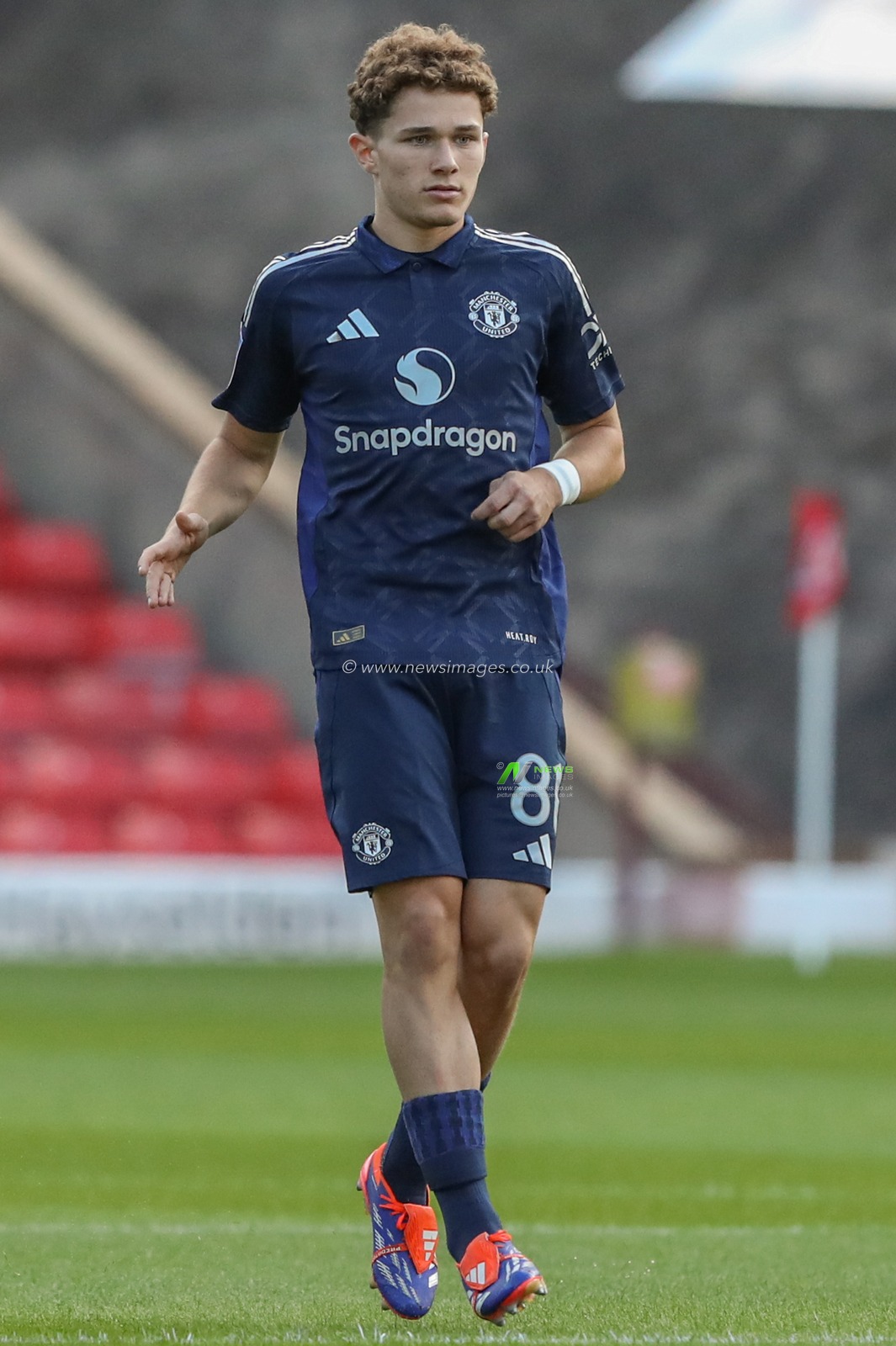Jacob Devaney of Manchester United during the Bristol Street Motors Trophy match Barnsley vs Manchester United U21 at Oakwell, Barnsley, United Kingdom, 20th August 2024

(Photo by Alfie Cosgrove/News Images)