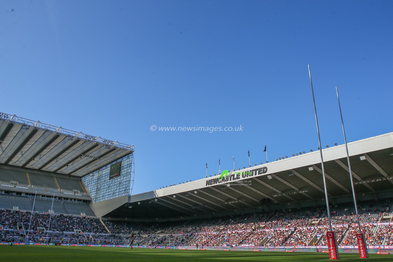 A general view inside of St Jamesâ€™ Park during the Magic Weekend match Hull FC vs Warrington Wolves at St. James's Park, Newcastle, United Kingdom, 4th June 2023

(Photo by Gareth Evans/News Images)