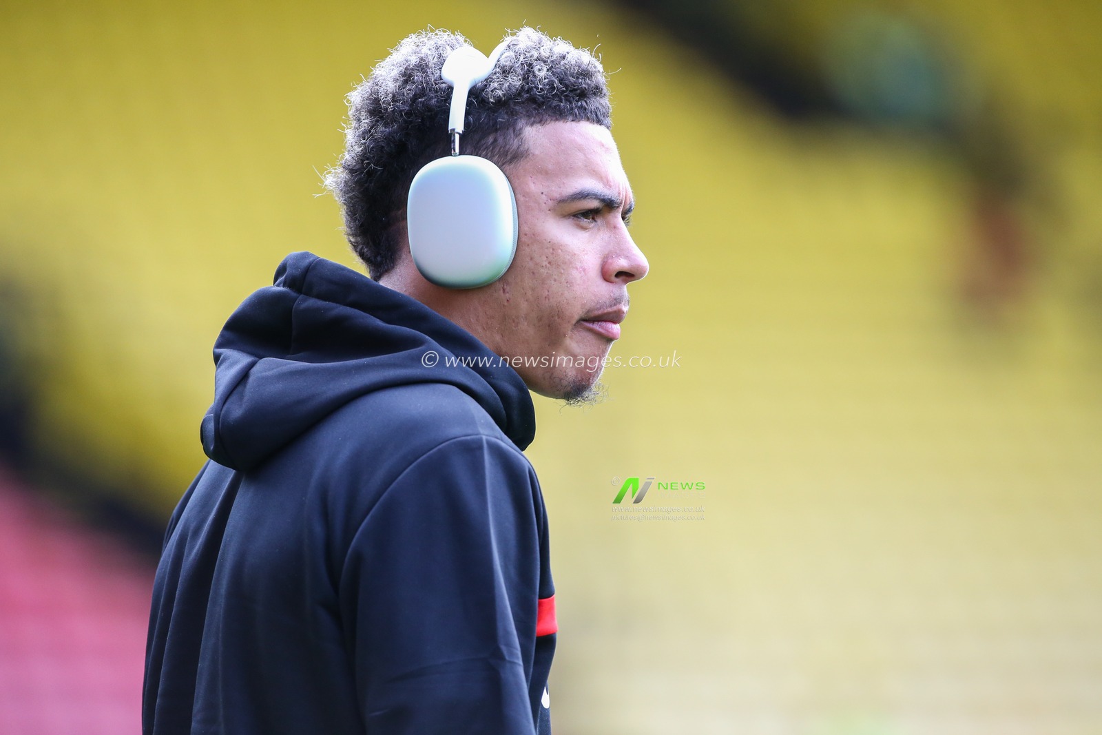 Morgan Rogers #10 of Middlesbrough on arrival during the Sky Bet Championship match Watford vs Middlesbrough at Vicarage Road, Watford, United Kingdom, 30th September 2023

(Photo by Arron Gent/News Images)