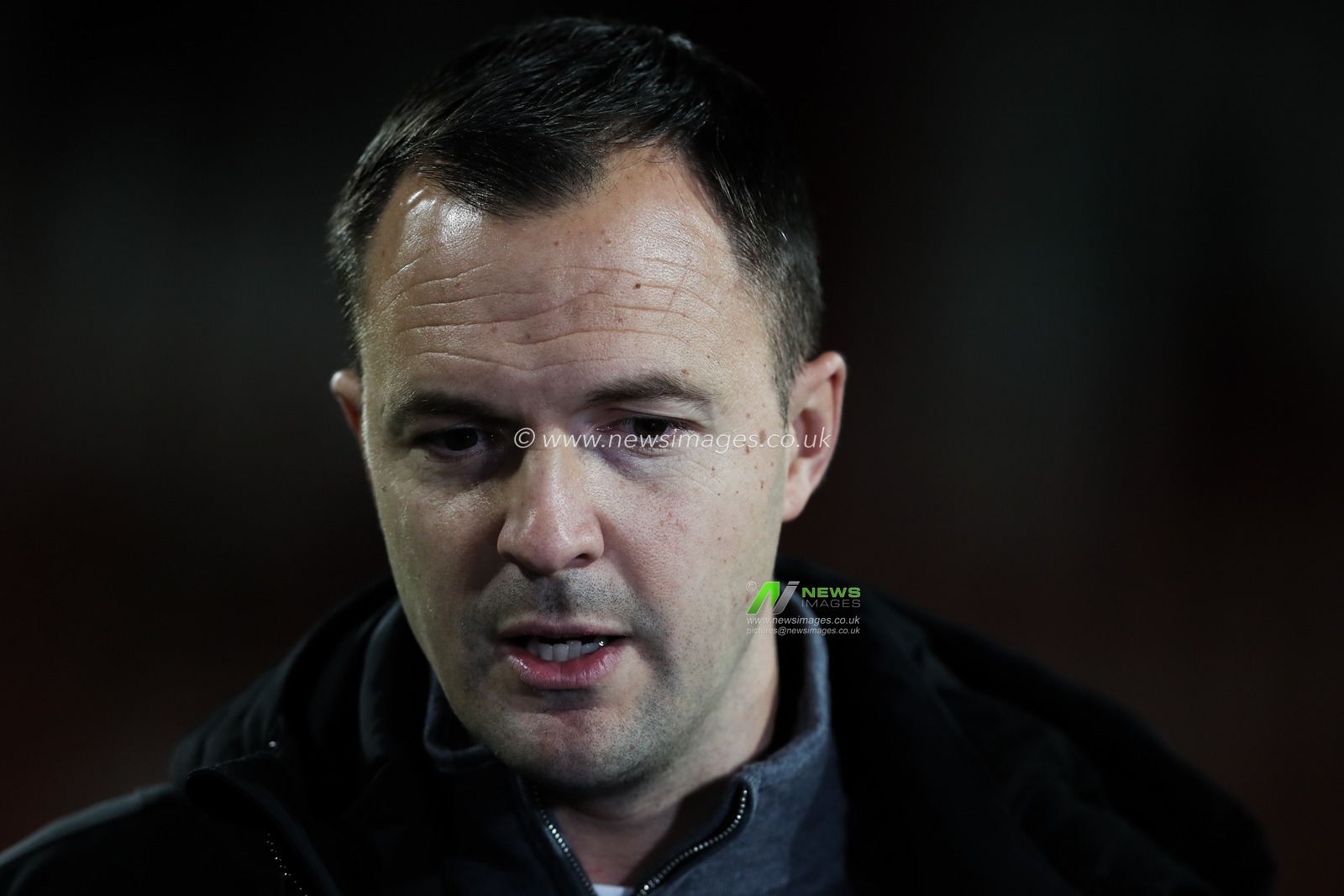Chris Davies Manager of Birmingham City gives an interview ahead of the Sky Bet League 1 match Wrexham vs Birmingham City at SToK Cae Ras, Wrexham, United Kingdom, 23rd January 2025

(Photo by Gareth Evans/News Images)